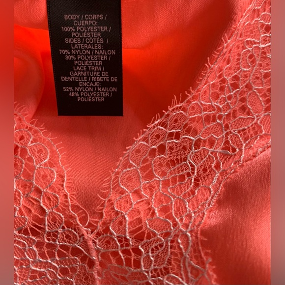 Excellent Condition, Victoria's Secret DeepV, Satin/Lace Strappy Slip Dress, SzM - Picture 6 of 8